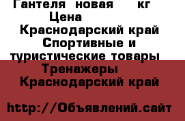 Гантеля  новая 11,5кг  › Цена ­ 2 000 - Краснодарский край Спортивные и туристические товары » Тренажеры   . Краснодарский край